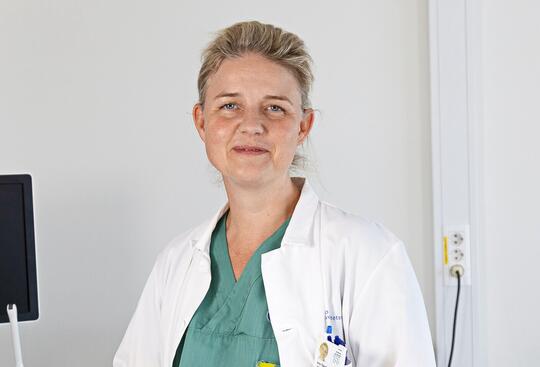 Ane Gerda Zahl Eriksson, overlege og gynekolog ved Oslo Universitetssykehus. 